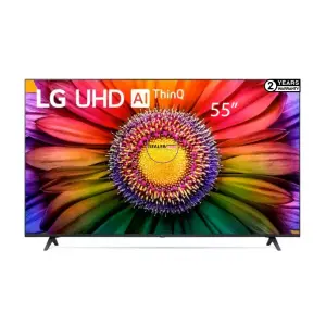 LG 55-inch 55UR80 Smart WebOs AI ThinkQ 4K UHD TV(GOODS IN KENYA)