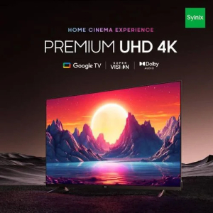 Syinix Tv 55 inch Premium 4K UHD Google TV-55U61G(Goods in kenya)