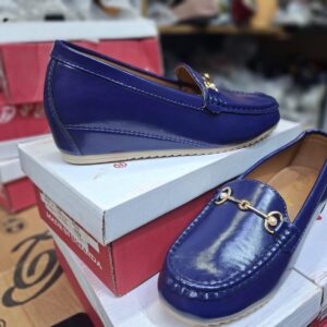 Designer Metal Buckle genuine leather shoes woman work flats breathable cowhide mocasines mujer luxury oxford shoes for women from size 37 to 42(below price is for 25 pairs )Goods in Tanzania