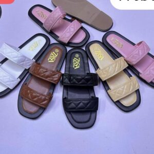 flat slippers women casual outdoor slides shoes quality leather belt flip flops women sandals(below price is for 50 pairs) Goods in Tanzania