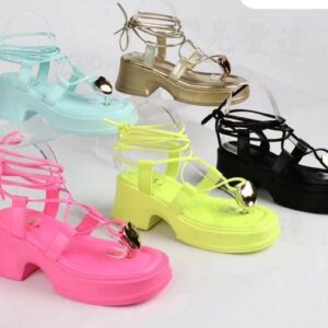 Lace up Tie up Platform Sandals for Women from size 36 to 41 (below price is for 30 pairs) Goods in Tanzania