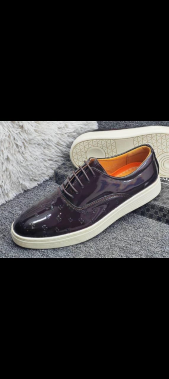 Spring Autumn Mens Genuine Leather Casual Shoes Classic Lace-up Oxford Flat Fashion Sneakers Comfortable Outdoor Shoe for Man size(40-45)(Goods in Kenya)
