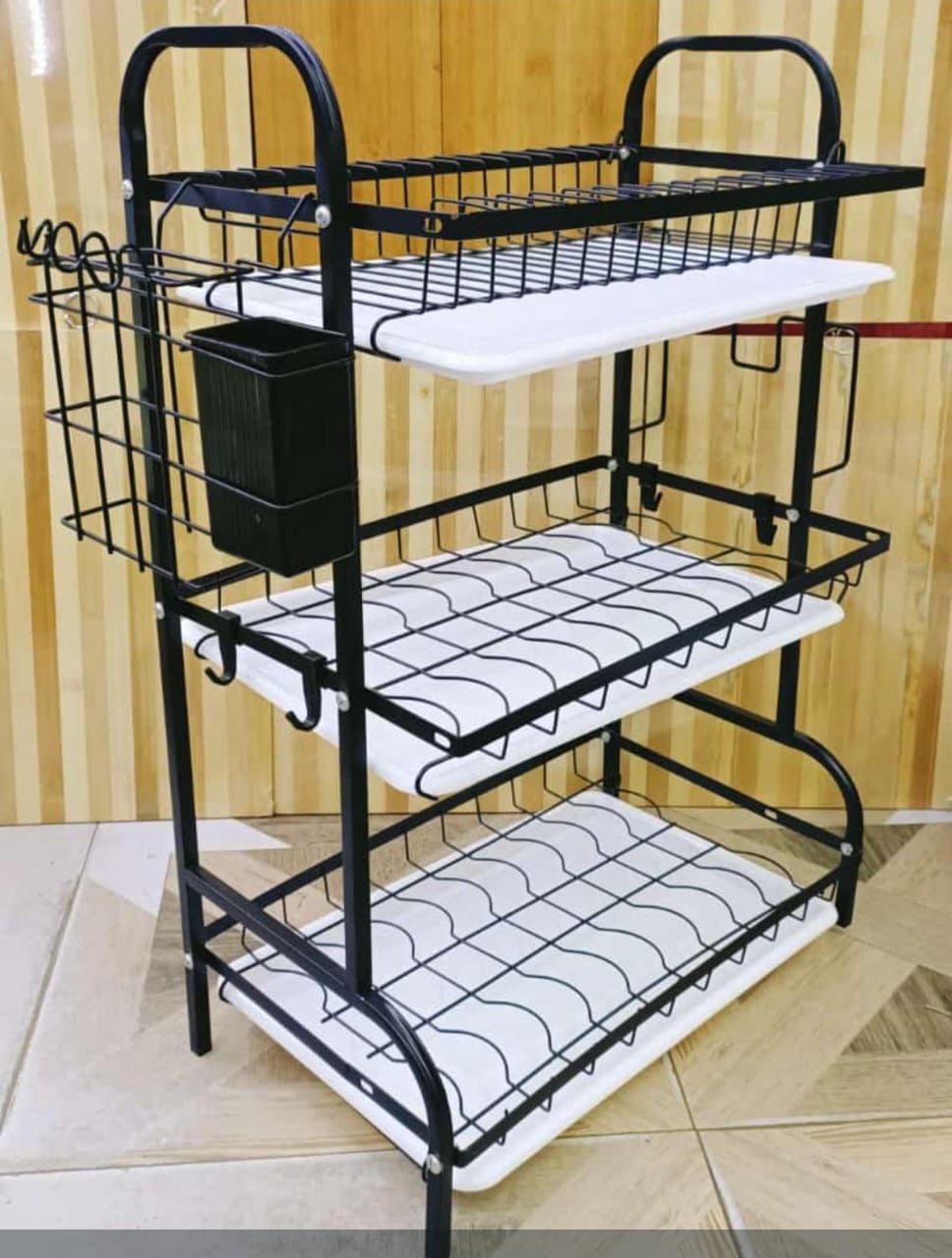 3 Tier High quality carbon steel dish rack (Goods in Kenya)