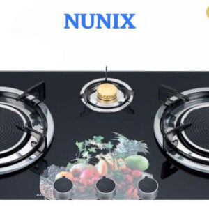 Nunix 3 Burner* - Glass Top.(Goods in kenya)