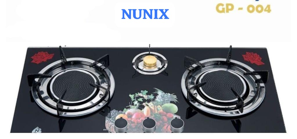 Nunix 3 Burner* - Glass Top.(Goods in kenya)