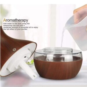 Ultra sonic aroma air humidifier with half moon and star design(already in kenya)