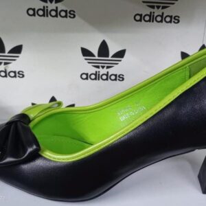 Black and green ladies heels sizes from (36-42)