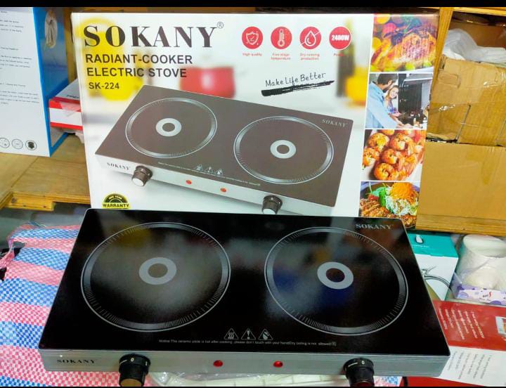 Sokany original Double Auto ignition Electrical induction cooker (already in kenya)
