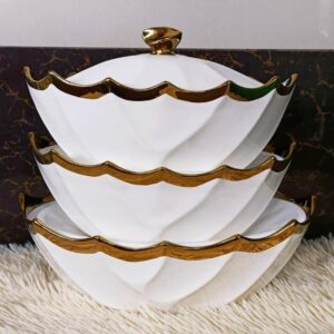 Ceramic boat shaped serving bowls (already in kenya)