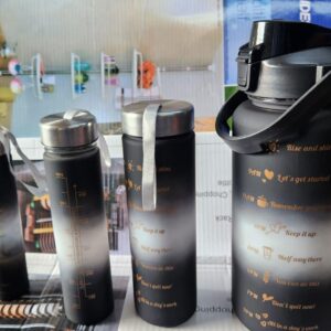 Generic 4pcs Set Motivational Water Bottle(GOODS IN KENYA)