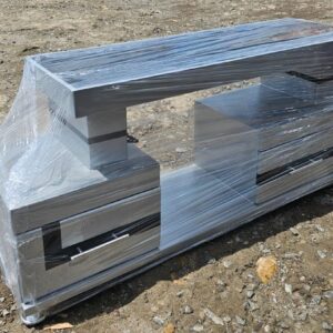 Tv Stand Gray With Led Lights(GOODS IN KENYA)