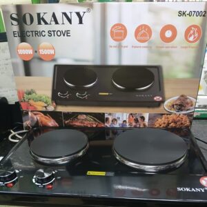 Generic Sokany Double Electric Hot Plate Cooking Stove(GOODS IN KENYA)
