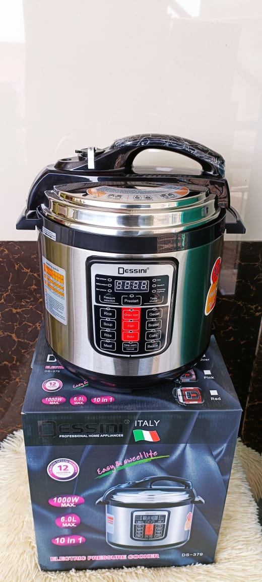 dessini electric pressure cookers Capacity ~6 litres(goods in kenya)
