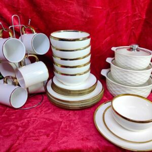27 pieces Stylish dinner set (goods in kenya)