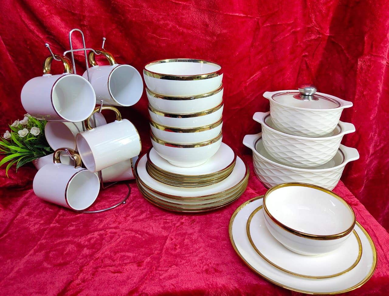 27 pieces Stylish dinner set (goods in kenya)