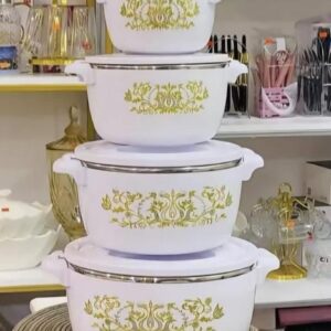 4 PCS Quality Insulated Casserole/ Serving Dishes (goods in kenya)