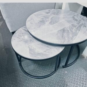 LUXURY PURE MARBLE TOP NESTING COFFEE TABLES(goods in kenya)