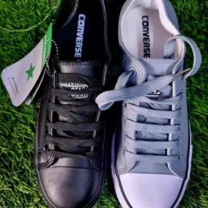 Converse ALL STAR BLACK LEATHER Sizes( 37 to 42)(goods in kenya)