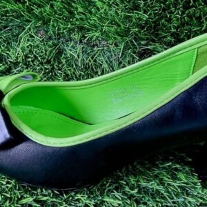 Black Flats Pointed Toe Faux Leather Sizes (36 to 41)(goods in kenya)