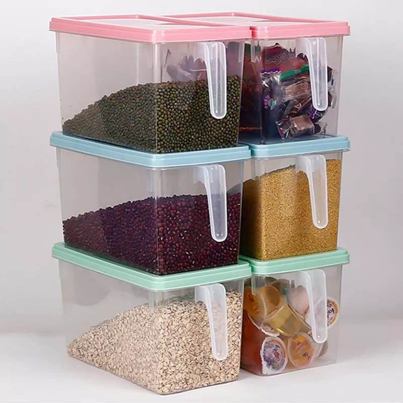 Fridge/cereal storage containers a set of 3(goods in kenya)