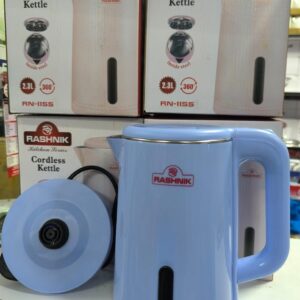 2.3ltrs rashnik electric kettle. Blue color only(goods in kenya)