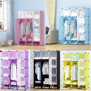 3 Column Plastic Wardrobe (goods in kenya)