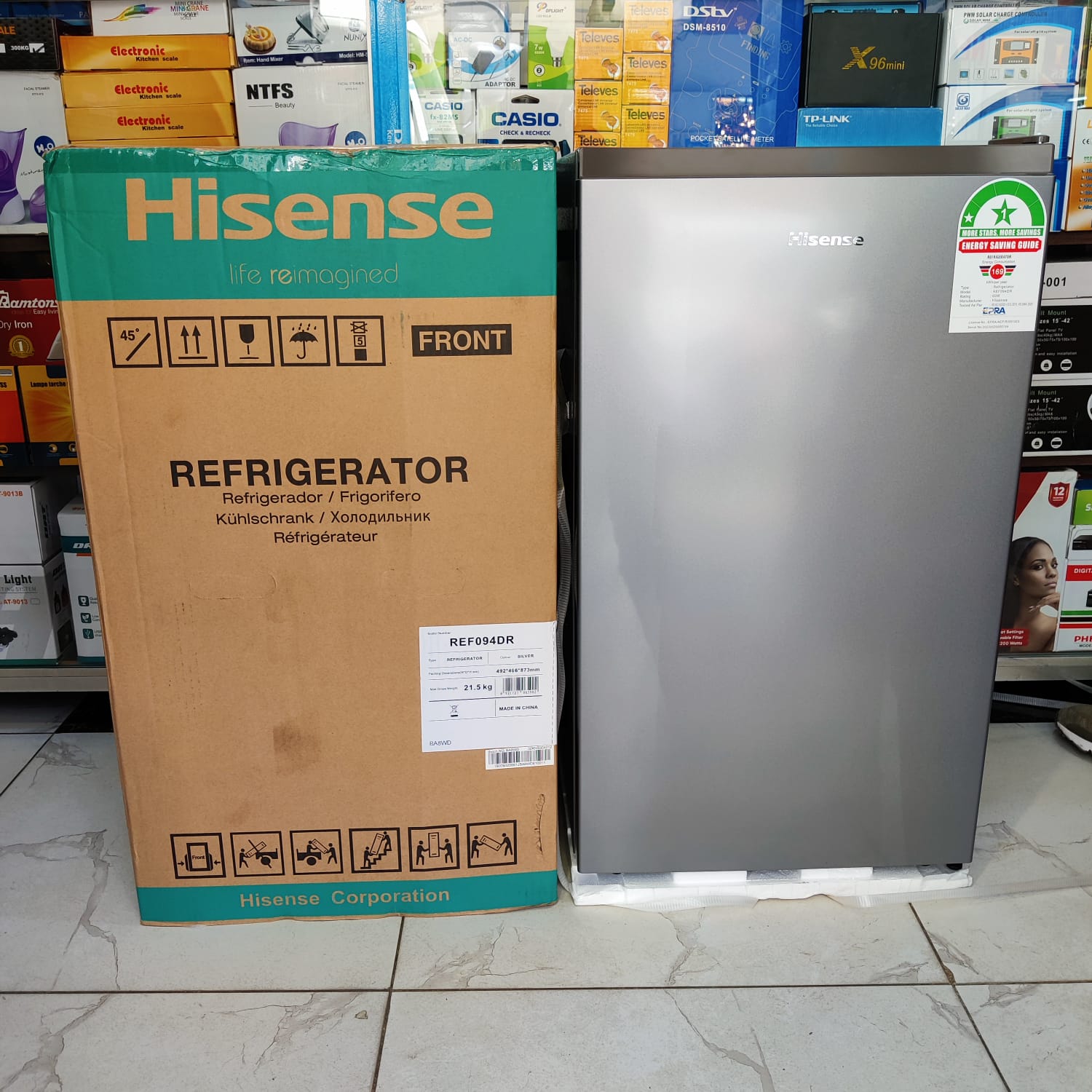Hisense 94 Litres Single Door Fridge