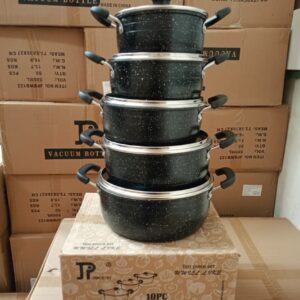 10pc nonstick cooking pot JP(goods in kenya)