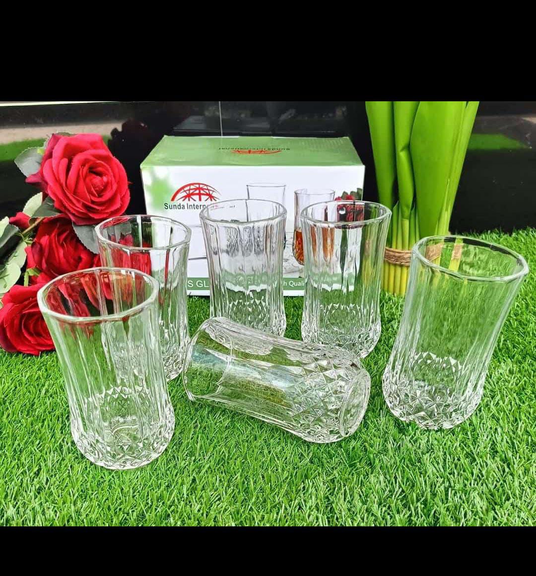 Diamond glass 6pcs(goods in kenya)