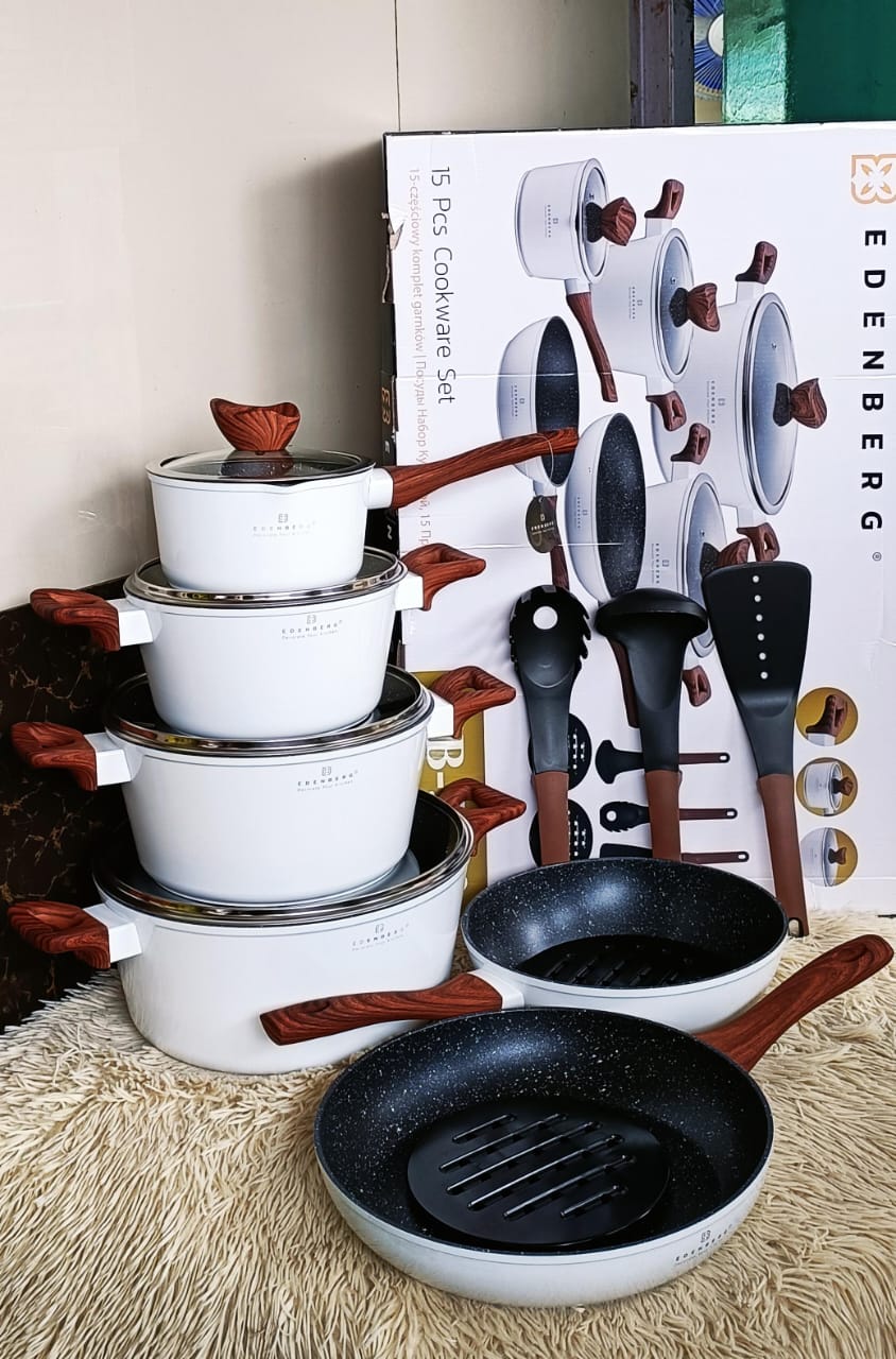 15 pcs edenberg nonstick
