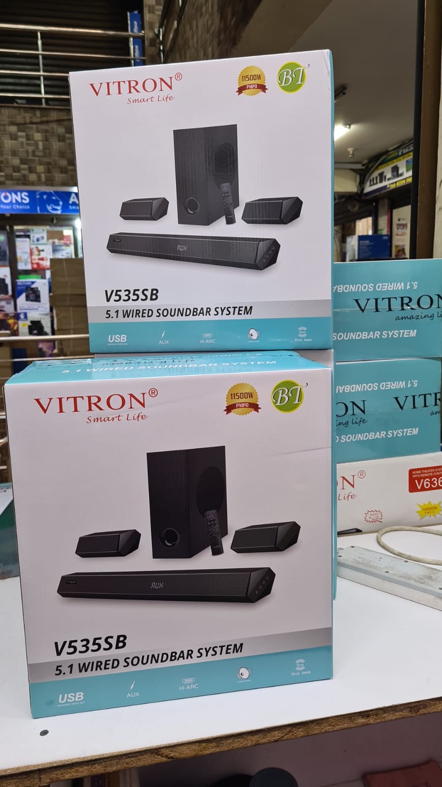 5.1ch Vitron v535sb soundbar