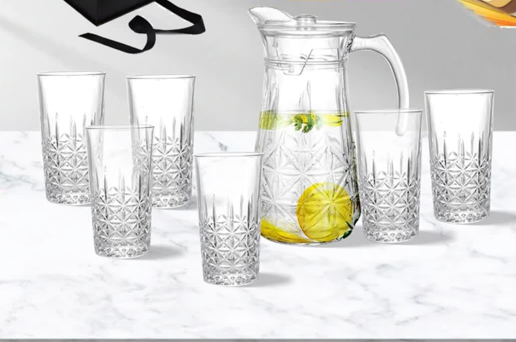 7pc Water glass Set