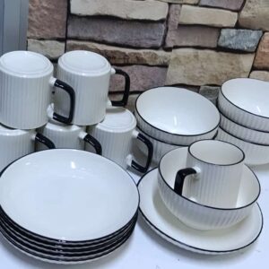 Japanese Dinner set Contains 18pcs