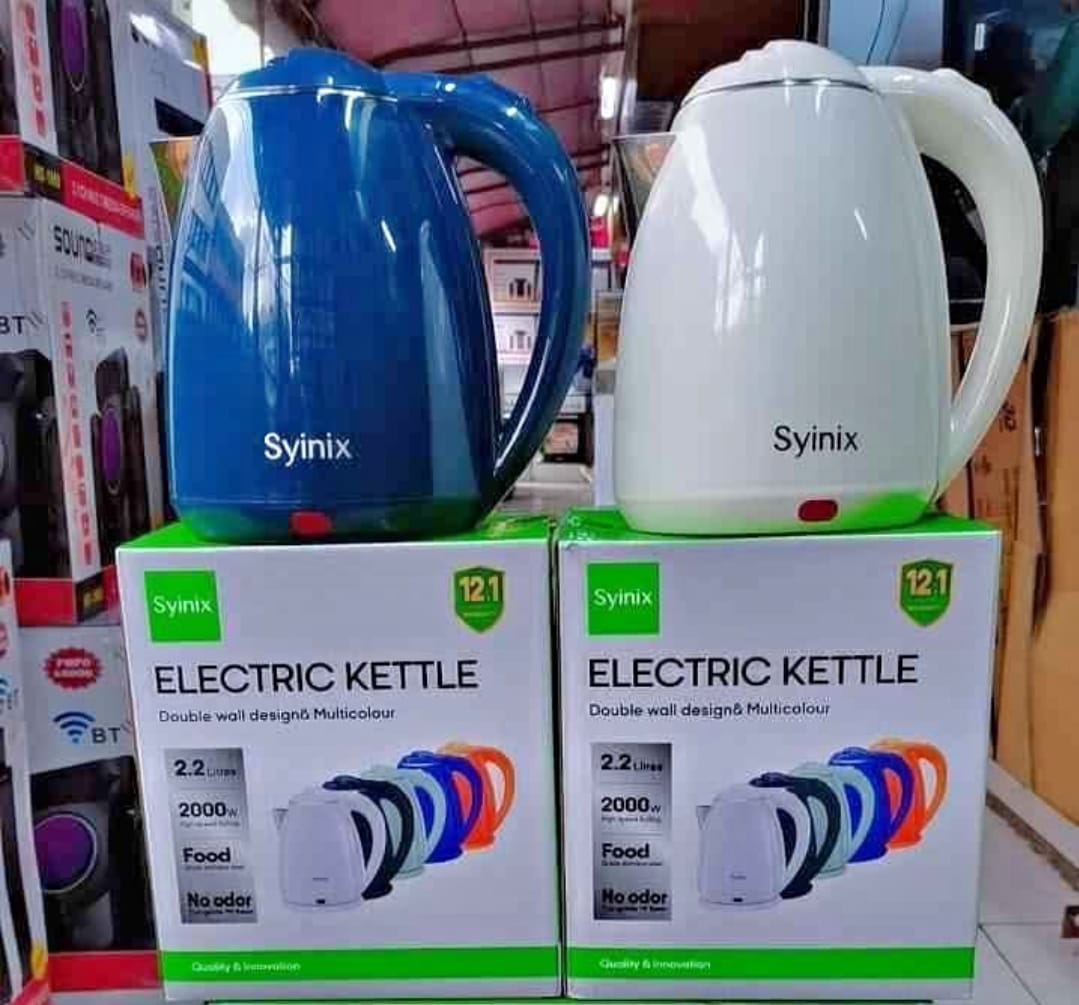 Syinix water kettle 2.2l