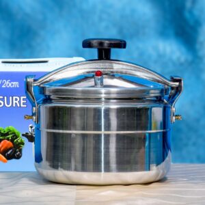 2 handle pressure cookers Non explosive Blue carton heavy gauge 7l