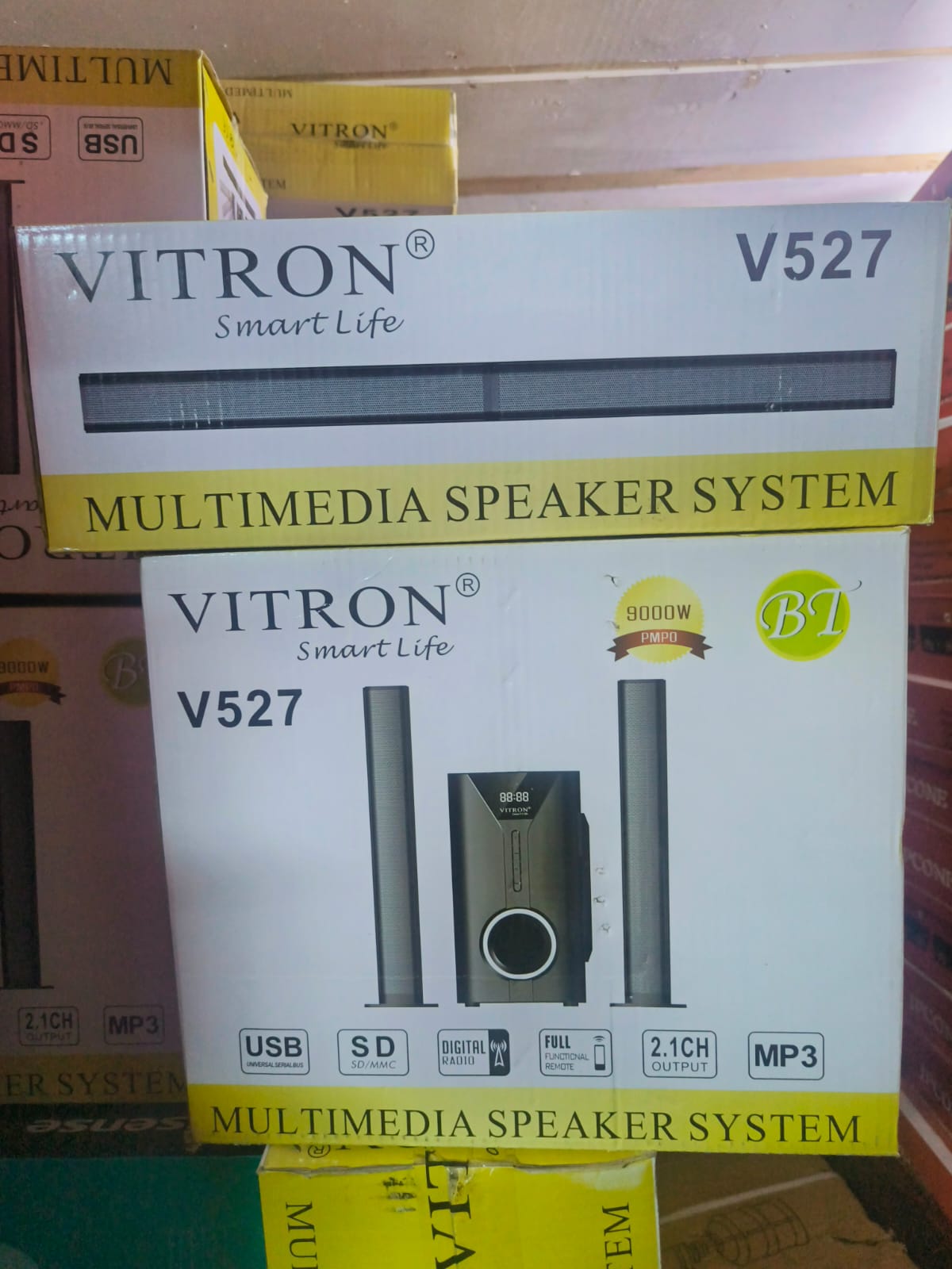 Vitron V527 2.1CH Multimedia Speaker System - Black