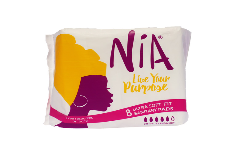 NIA ULTRA SOFT SANITARY PADS 8'S (Only in Nakuru)