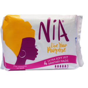 NIA ULTRA SOFT SANITARY PADS 4'S (Only in Nakuru)