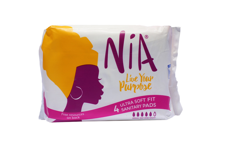 NIA ULTRA SOFT SANITARY PADS 4'S (Only in Nakuru)