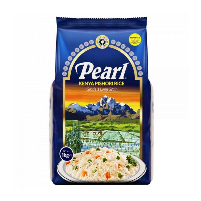 Pearl Pishori Rice Long Grain 1kg(Only in Nakuru)