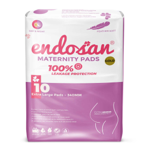 ENDORSAN MATERNITY PAD LARGE GOLD 10'S (Only in Nakuru)