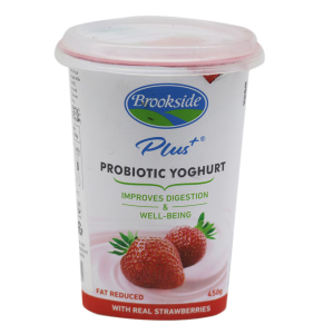 Brookside Real Strawberry Probiotic Yoghurt 450g (Only in Nakuru)