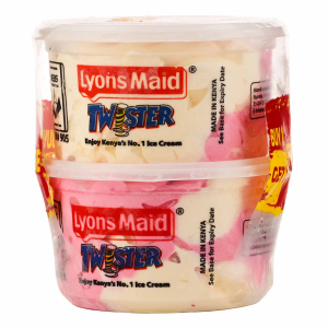 LYONS VANILLA & STRAWBERRY ICE CREAM 500ML (Only in Nakuru)