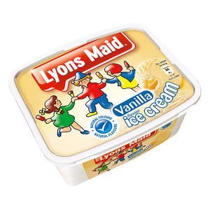 LYONS VANILLA ICE CREAM 2L (Only in Nakuru)