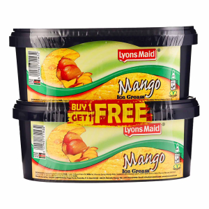 LYONS MANGO ICE CREAM 1L (Only in Nakuru)