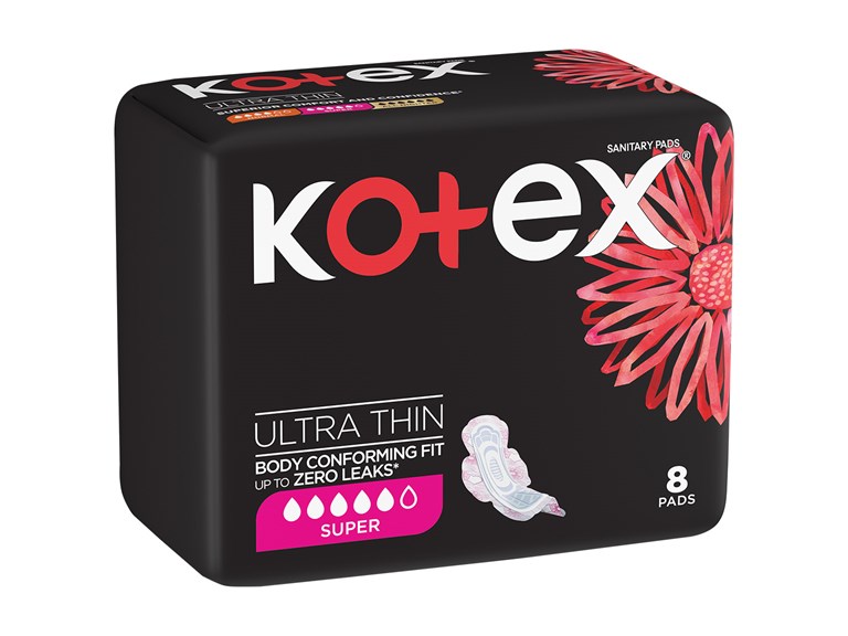 KOTEX ULTRA THIN SUPER 8'S (Only in Nakuru)