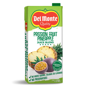 Del Monte Pineapple And Passion Blended Juice 1L (Only in Nakuru)
