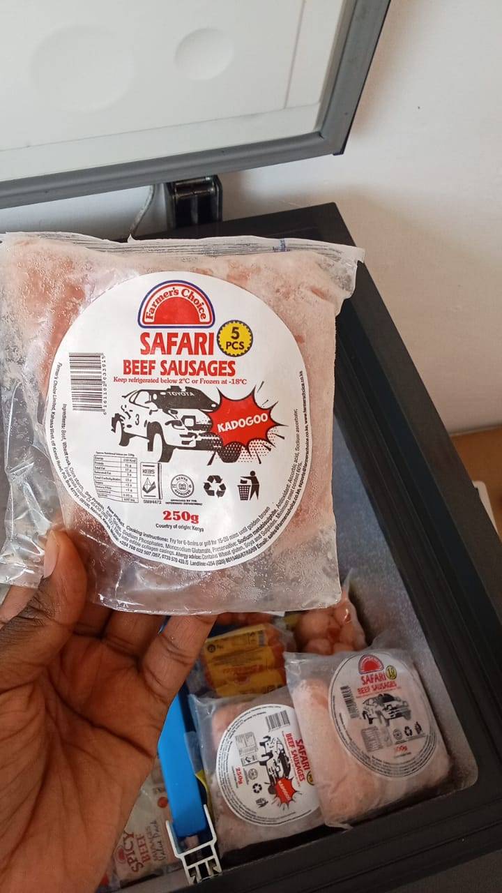 Farmers beef sausage safari 250g(only in Nakuru)