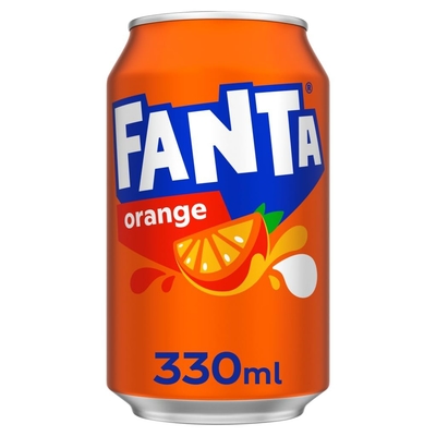 FANTA ORANGE CAN 330ML (Only in Nakuru)