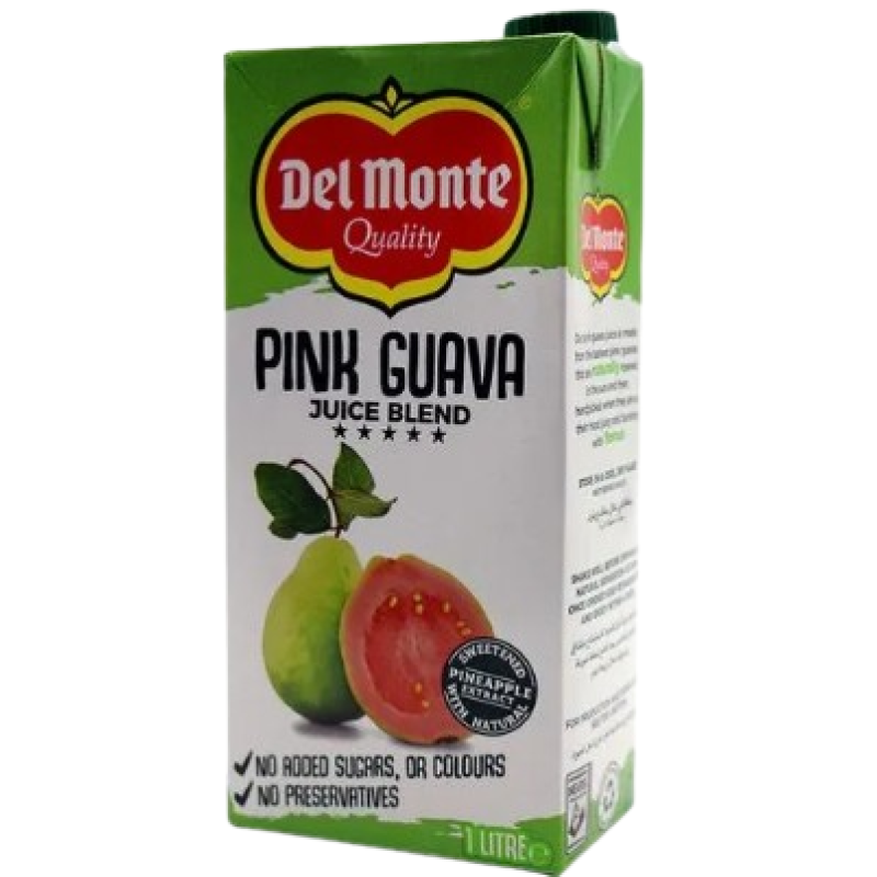 DEL MONTE PINK GUAVA JUICE 1L (Only in Nakuru)